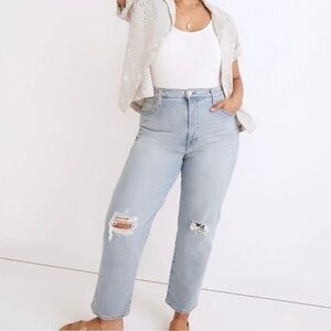 Madewell Jeans | The Perfect Vintage Jean | Size 32 |  Distressed | Denman Wash
